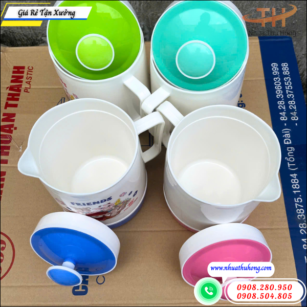 Nguồn sỉ ca cách nhiệt nhựa dày đẹp rẻ giá tốt dễ bán 4 ca cách nhiệt nhựa cao cấ