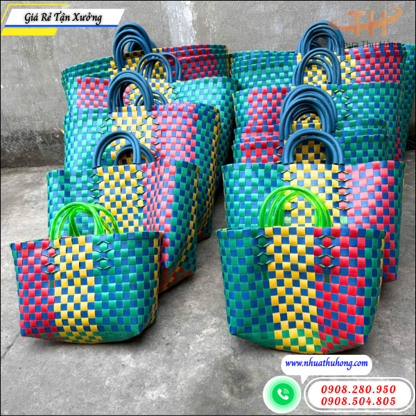 Phân phối giỏ nhựa đan giá sỉ rẻ chất lượng ổn định 5 Giỏ Nhựa Đan Đựng Trái Cây Đẹp Giá Sỉ Tại HCM.