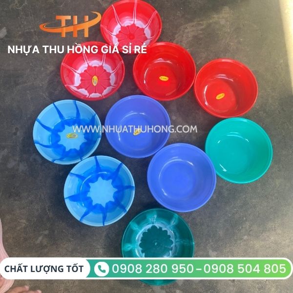 Thau nhựa đủ màu giá sỉ sẵn kho số lượng lớn tại TP.HCM 4 Thau nhựa siêu tại TP.HCM