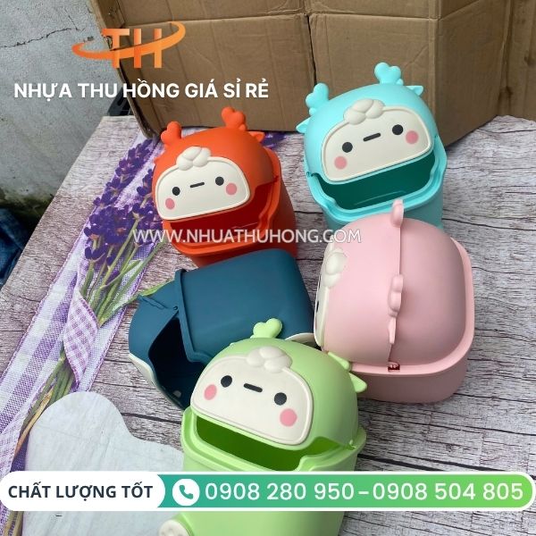 Thùng rác mini để bàn giá rẻ mua ở đâu tại TP.HCM 3 Thùng rác mini để bàn
