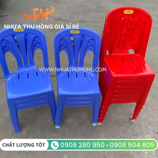 Bỏ sỉ bộ bàn ghế nhựa giá ưu đãi hàng chất lượng tốt 4 Bộ ghế nhựa giá sỉ rẻ tại TP.HCM
