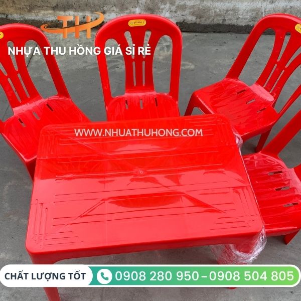 Bỏ sỉ bộ bàn ghế nhựa giá ưu đãi hàng chất lượng tốt 6 Bộ bàn ghế giá rẻ, chính hãng