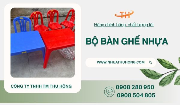 Bỏ sỉ bộ bàn ghế nhựa giá ưu đãi hàng chất lượng tốt 1 Bộ bàn ghế nhựa