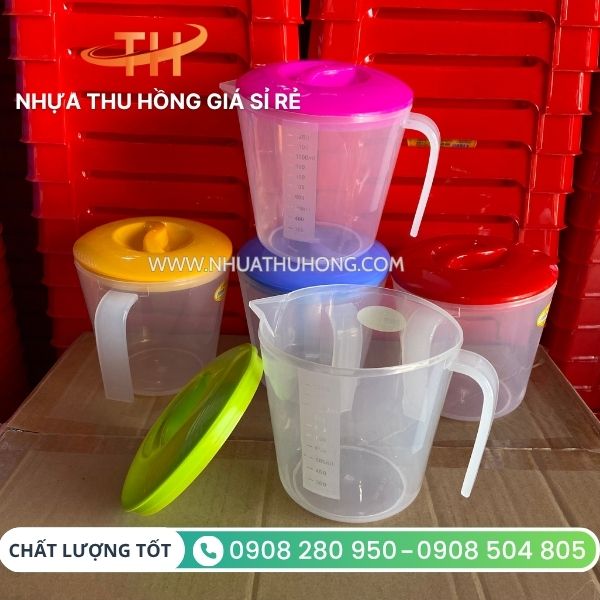 Phân phối ca nhựa đựng nước giá rẻ nhất 3 Ca nhựa đựng nước đo lường