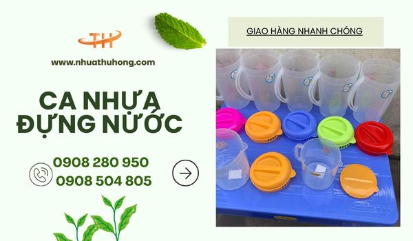 Phân phối ca nhựa đựng nước giá rẻ nhất 1 Ca nhựa đựng nước mua sỉ giá rẻ