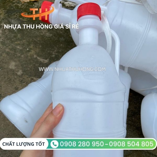 Cung cấp can nhựa trắng giá sỉ tận gốc TP.HCM 4 Can nhựa trắng sữa đựng dung dịch giá sỉ tận gốc