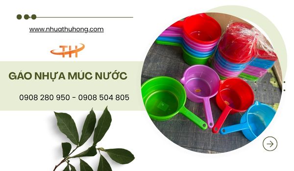 Nơi bán gáo nhựa múc nước giá rẻ nhất cho khách sỉ 1 Gáo nhựa múc nước sỉ rẻ đủ màu