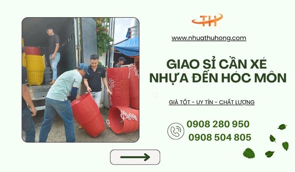 Đi giao sỉ số lượng lớn cần xé nhựa đến chợ đầu mối Hóc Môn 1 Giao sỉ cần xé nhựa đến chợ đầu mối Hóc Môn