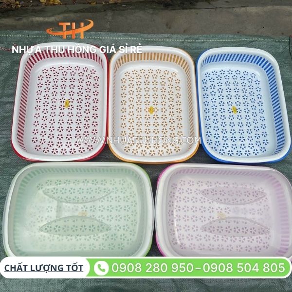 Bỏ sỉ giá tốt khay úp ly giao nhanh, tận nơi TP.HCM 2 Khay úp chữ nhật có nắp đậy bỏ sỉ giá tốt
