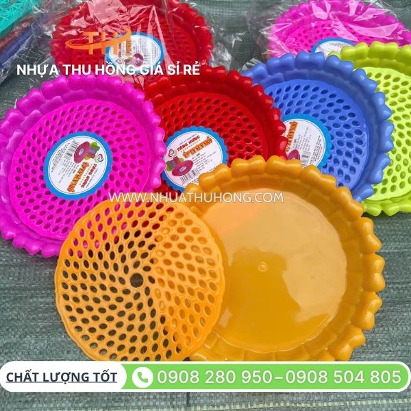 Bỏ sỉ giá tốt khay úp ly giao nhanh, tận nơi TP.HCM 3 Khay úp ly tròn đủ màu giá tốt