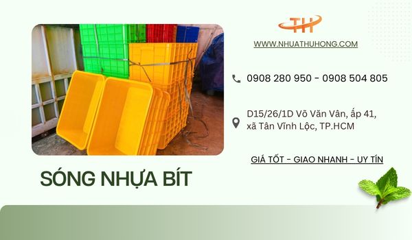 Sóng nhựa bít đủ màu, đủ size giá sỉ rẻ tại Miền Nam 1 Sóng nhựa bít đủ màu, đủ size giá sỉ rẻ