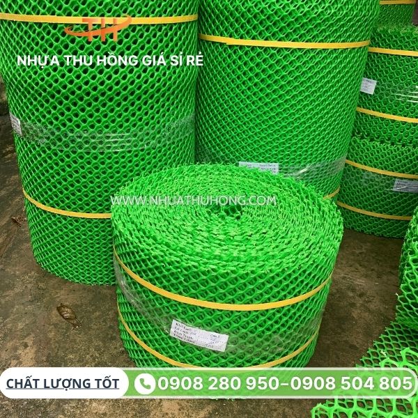 Kho sỉ lưới nhựa mắt cáo bán uy tín tại miền Nam 2 Sỉ lưới mắt cáo xanh giá rẻ