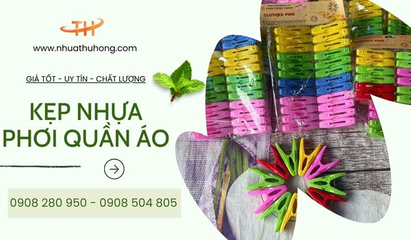 Mua sỉ kẹp nhựa phơi đồ giá rẻ ưu đãi 1 Kẹp nhựa phơi quần áo đủ màu giá sỉ rẻ