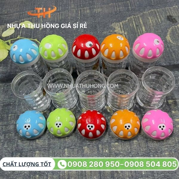 Cung cấp lọ nhựa đựng tăm giá sỉ rẻ cho các quán ăn 6 Lọ nhựa đựngg tăm đủ màu sỉ rẻ nhất