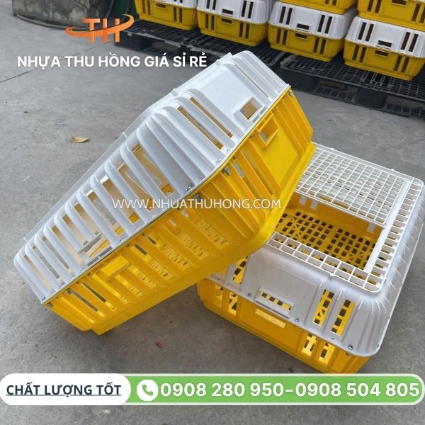 Nơi bỏ sỉ lồng nhựa đựng gà vịt giá tốt tại miền Nam 3 Lồng nhựa đựng gà vịt giá tốt tại miền Nam