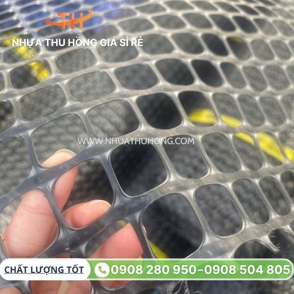 Nhà cung cấp lưới nhựa dẻo ô vuông rào vườn giá sỉ rẻ 3 Lưới dẻo ô vuông bền tốt sỉ rẻ