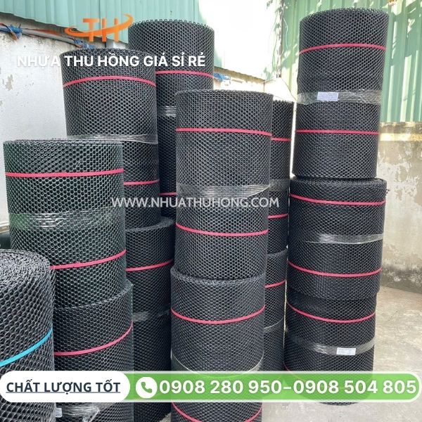 Kho sỉ lưới nhựa mắt cáo bán uy tín tại miền Nam 4 Lưới mắt cáo đen giá sỉ rẻ