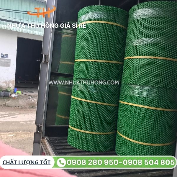 Lưới nhựa mắt cáo giao sỉ cho khách tại miền Tây 4 Sẵn kho lưới nhựa mắt cáo