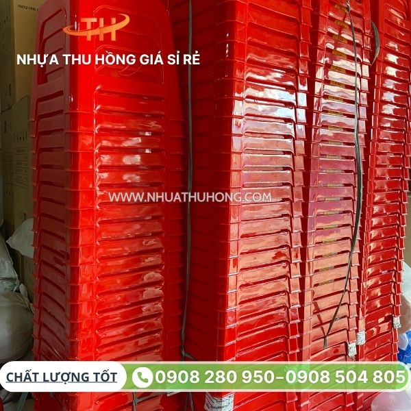 Tổng kho ghế nhựa lùn giá sỉ ưu đãi số lượng lớn 5 Số lượng lớn ghế nhựa lùn đỏ