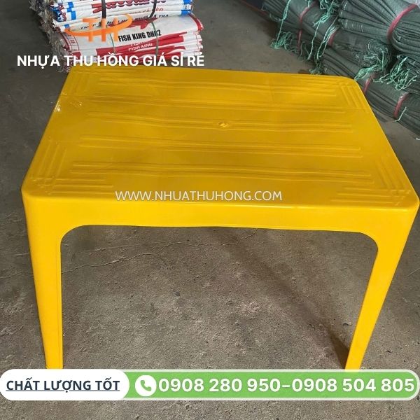 Nhập sỉ bàn nhựa chữ nhật giá tốt cho cửa hàng tại TP.HCM 6 Bàn nhựa chữ nhật sỉ rẻ
