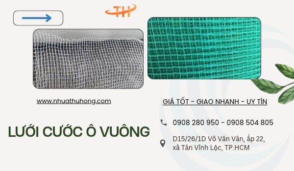 Giao sỉ lưới cước ô vuông nhanh chóng giá tốt nhất HCM 1 Lưới cước ô vuông sỉ rẻ tại TP.HCM
