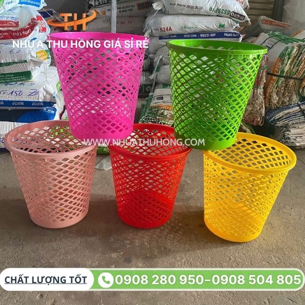 Sọt nhựa đựng đồ giá sỉ – nhập số lượng lớn giá tốt 4 Sọt nhựa tròn đựng đồ đủ màu sỉ rẻ